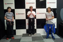 Racing Perfection Kart Academy Brighton Juniors Final Podium - Round 4